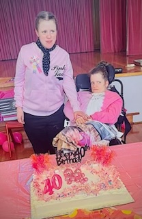 A family birthday moment